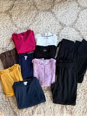Bundle 11 items athlete/sport clothes size s